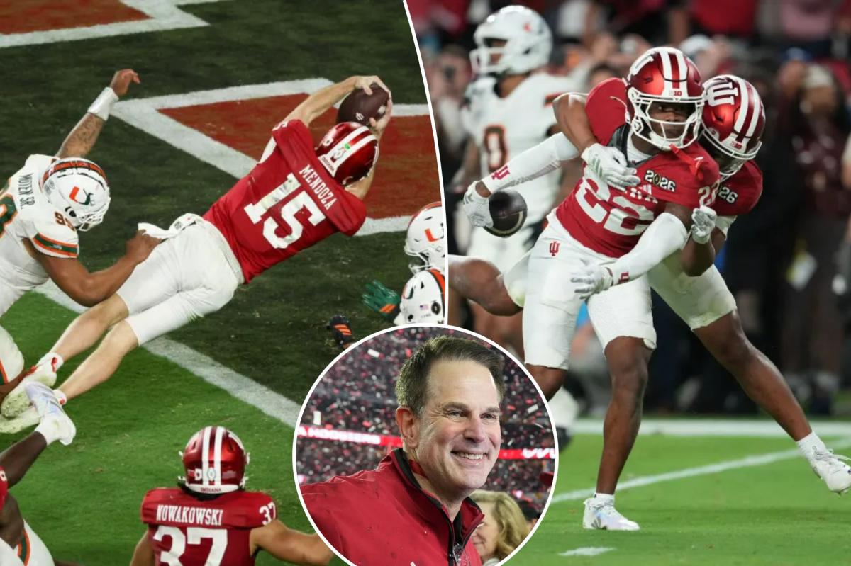 Indiana tops Miami for CFP national championship win