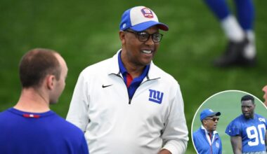 Ronnie Barnes shifting roles as John Harbaugh's sweeping Giants changes take hold