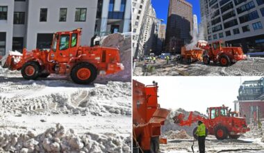 NYC rolls out huge ‘hot tubs’ to melt snow after whiteout winter storm