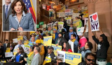 Hochul pressured to shift left as she lays out election year agenda