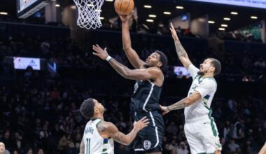 'Engaged' Day'Ron Sharpe taking advantage of Nets starting role