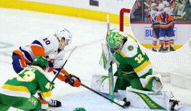 Simon Holmstrom's OT goal secures Islanders' big win over Wild