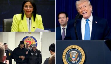 Trump threatens Venezuela's new leader Delcy Rodriguez with a fate worse than Maduro if she doesn't work with US