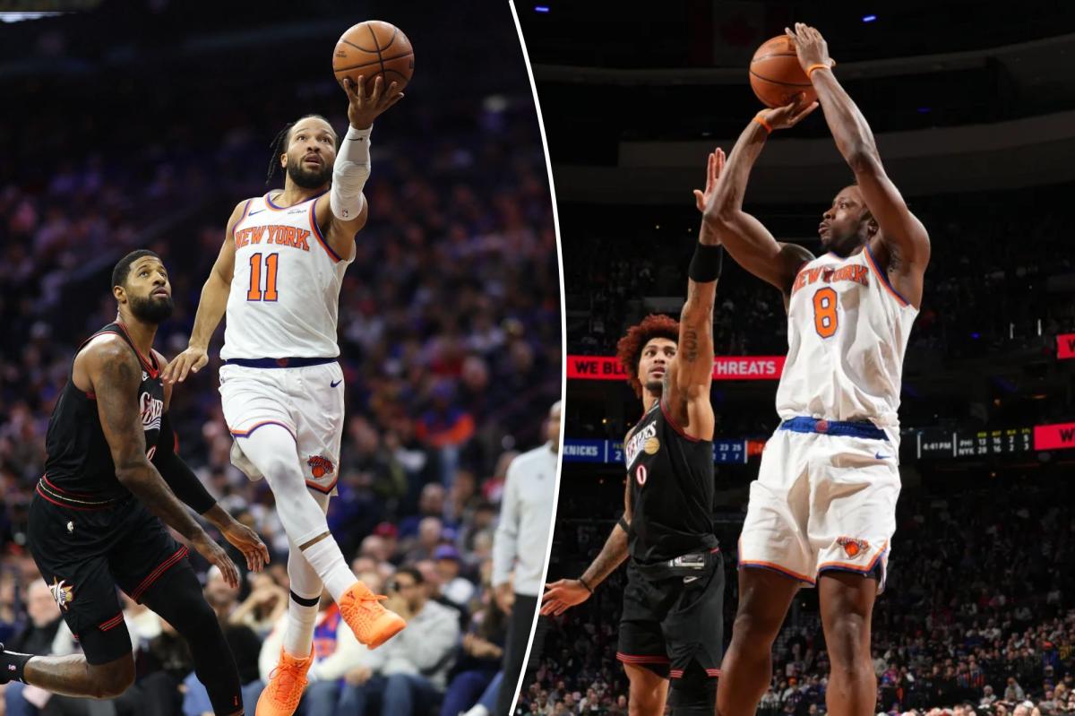 OG Anunoby's heroics pushes Knicks to escape 76ers' late rally for rivalry win