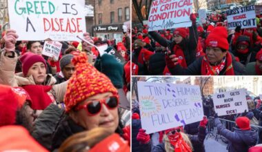 Nurses and NYC hospitals head back to bargaining table but strike rages on for now
