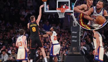 Shorthanded Knicks come out flat against Hawks in brutal loss