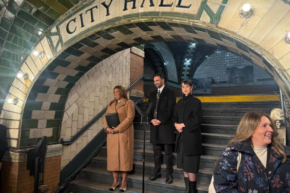 Zohran Mamdani sworn in as NYC's 112th mayor
