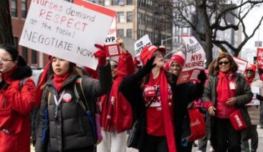 15,000 Nurses Begin Strike Against Mount Sinai and NewYork-Presbyterian Hospitals