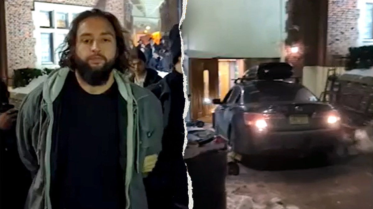 New York City synagogue rammed by car