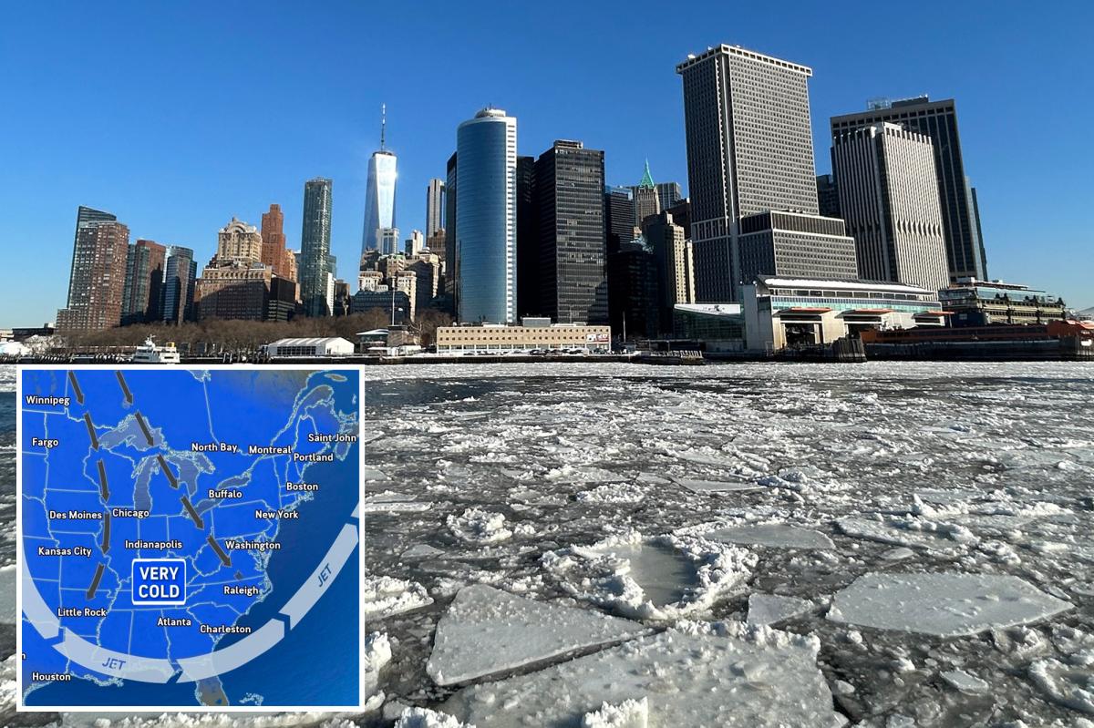NYC could remain below freezing for 12 straight days thanks to polar vortex