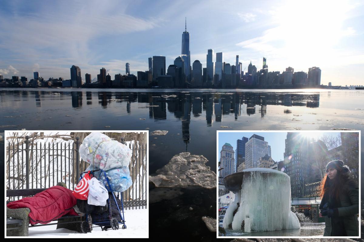 NYC in midst of historic cold stretch that could set all time record for freezing temps