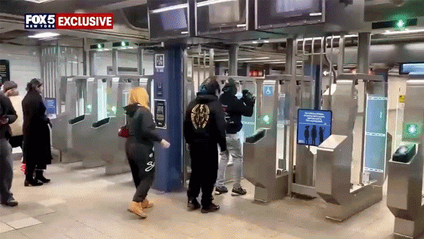 NYC subway fare gates easily bypassed in viral videos showing failures