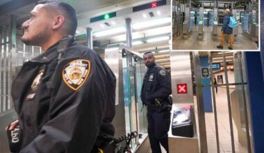 NYC subway rider suddenly stabbed in the back by stranger who randomly picked fight at Broadway-Lafayette station