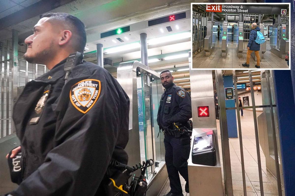 NYC subway rider suddenly stabbed in the back by stranger who randomly picked fight at Broadway-Lafayette station