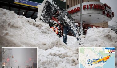 Here’s how much snow Winter Storm Fern dumped on NYC – with more on the way