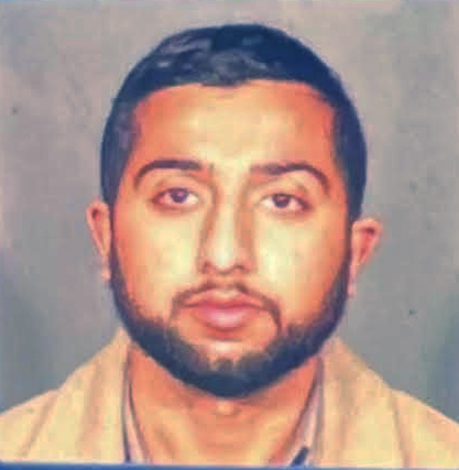 Mugshot of NYPD Sgt. Ahmad Talha.