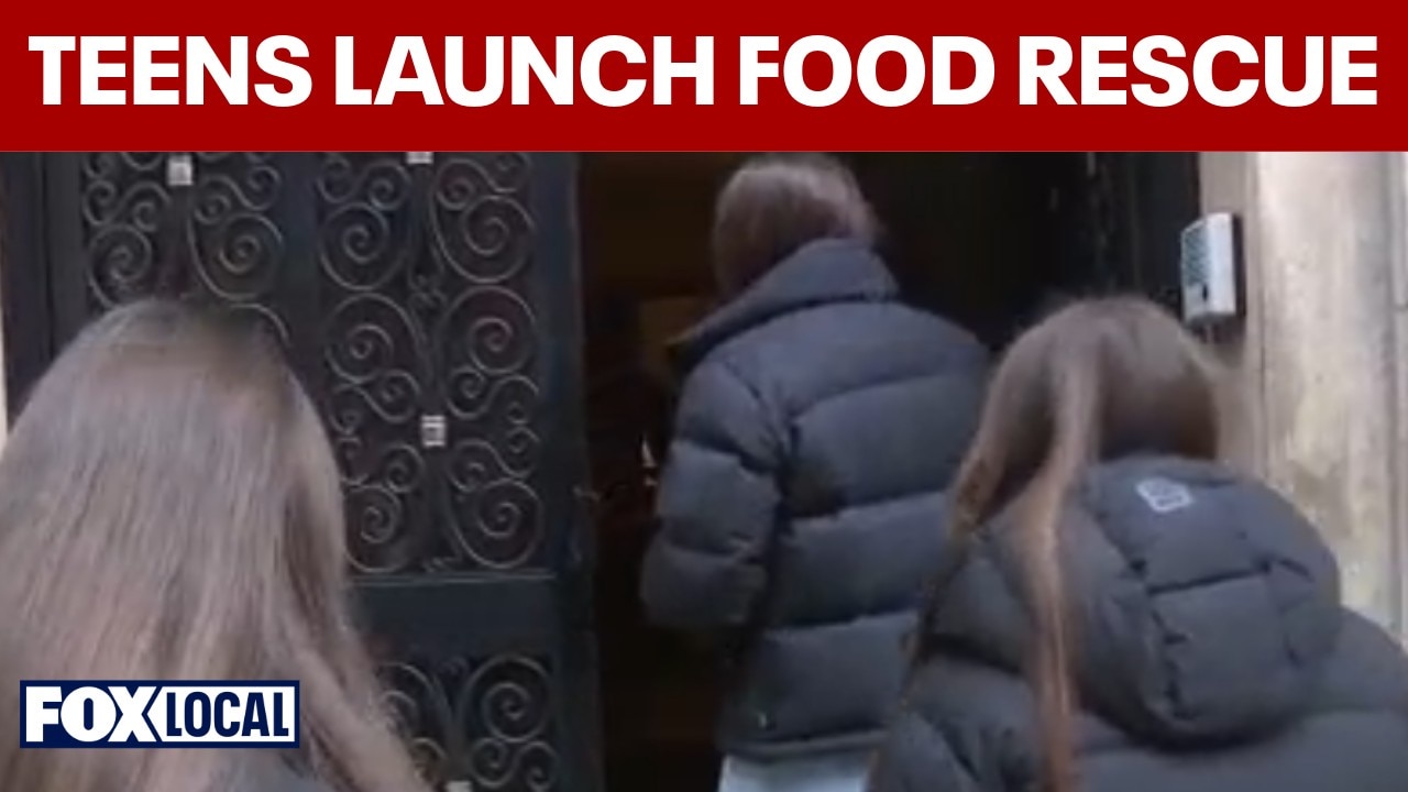 3 teen sisters launch food rescue on the Upper West Side