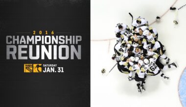 Penguins to Honor 2016 Stanley Cup Championship Team on January 31 Versus the New York Rangers