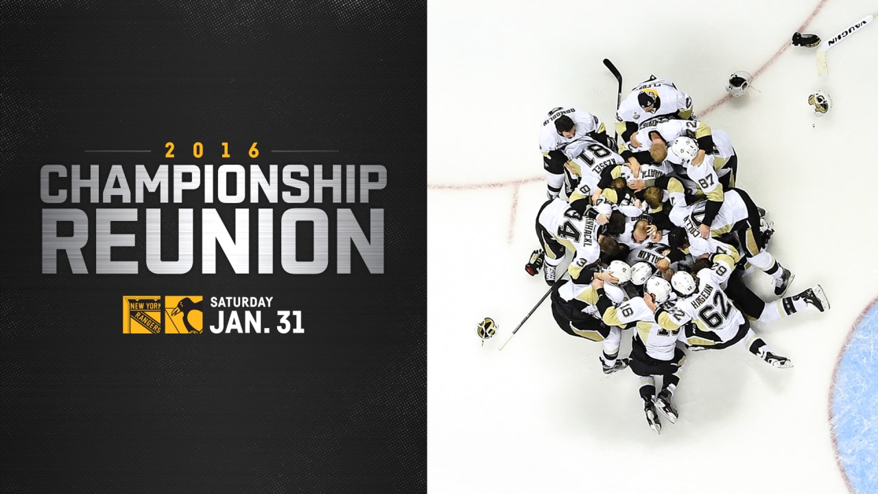 Penguins to Honor 2016 Stanley Cup Championship Team on January 31 Versus the New York Rangers