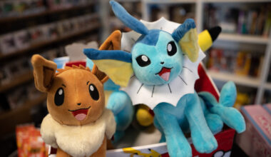 Pokémon toys eevee and vaporeon
