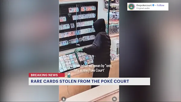 News 12 | Brooklyn | Thousands in merchandise stolen from Pokémon store in Manhattan