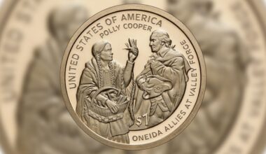 polly cooper one-dollar coin