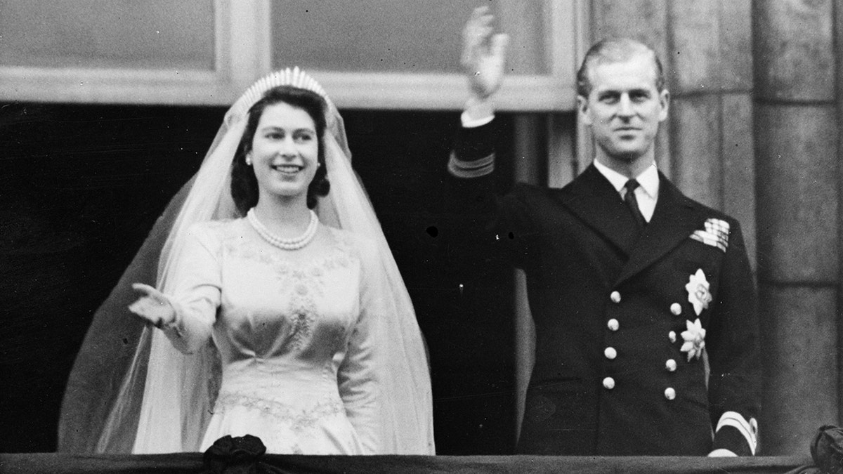Queen Elizabeth and Prince Philip wedding