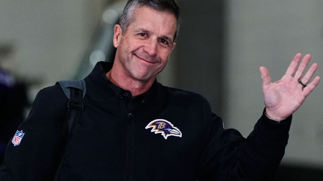 John Harbaugh agrees to Giants' five-year deal, coach says