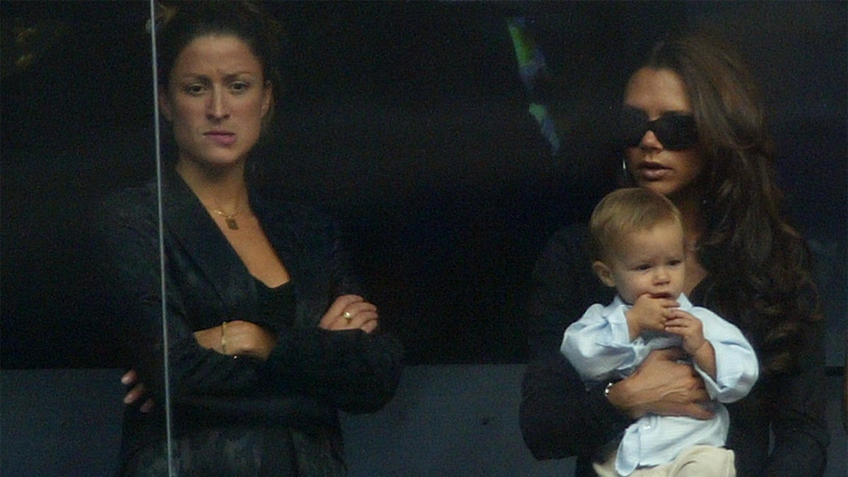 Rebecca Loos, Victoria Beckham and Romeo