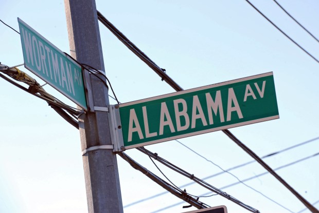 Prosecutors say Kevin Morgan lay in wait in his Jeep at the corner of Wortman Avenue and Alabama Avenue as the woman crossed the street just hours into the new year. (Joe Marino / New York Daily News)