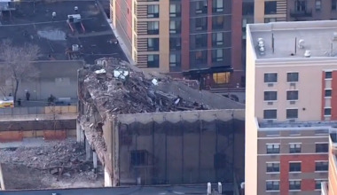 Partial wall collapse at Bronx demolition site prompts DOB investigation