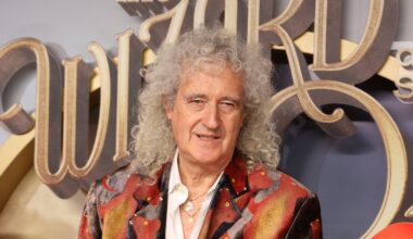 Sir Brian May in Las Vegas last year. Pic: Reuters