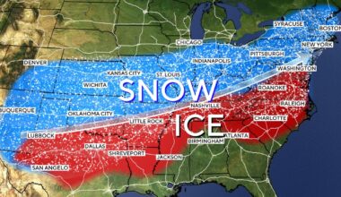 Maps show where winter storm threatens to bring heavy snow, ice, brutal cold this weekend