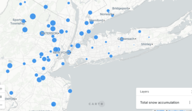 How many inches fell sof ar in NYC, NJ – NBC New York