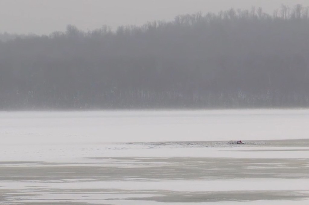 A 6-year-old boy walked two miles to get help at his grandmother's house.