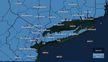 Winter storm watch issued in NYC for weekend snow