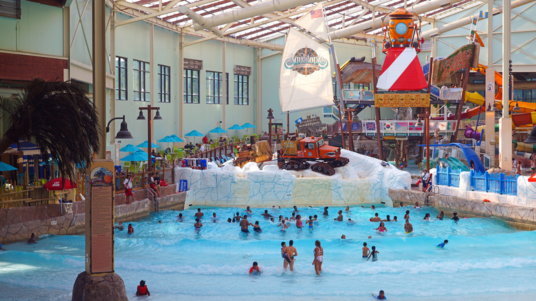 The waterpark at Camelback Mountain Resort