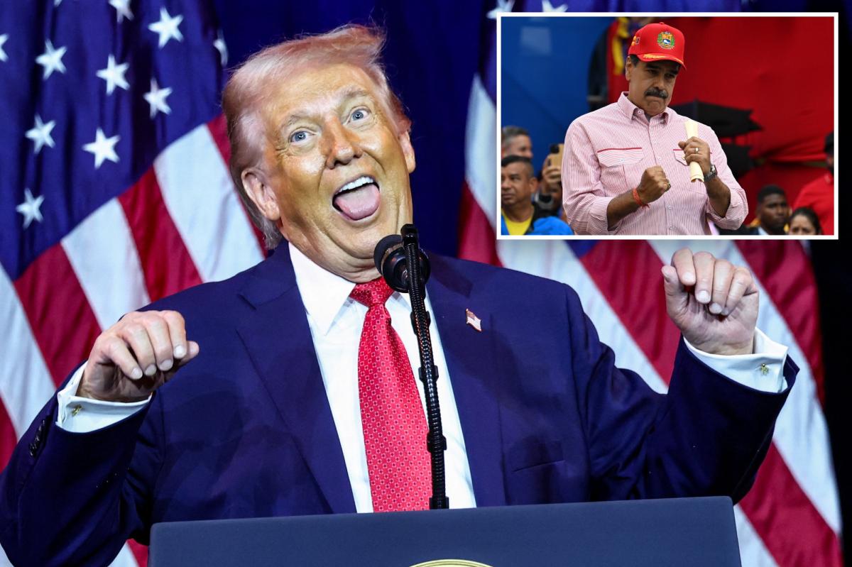 Trump accuses Nicolas Maduro of trying 'to imitate my dance'