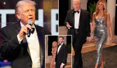 Trump calls for ‘peace on Earth’ at Mar-a-Lago New Year’s Eve bash