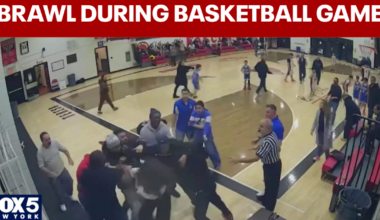 NYC basketball brawl caught on camera; parents banned