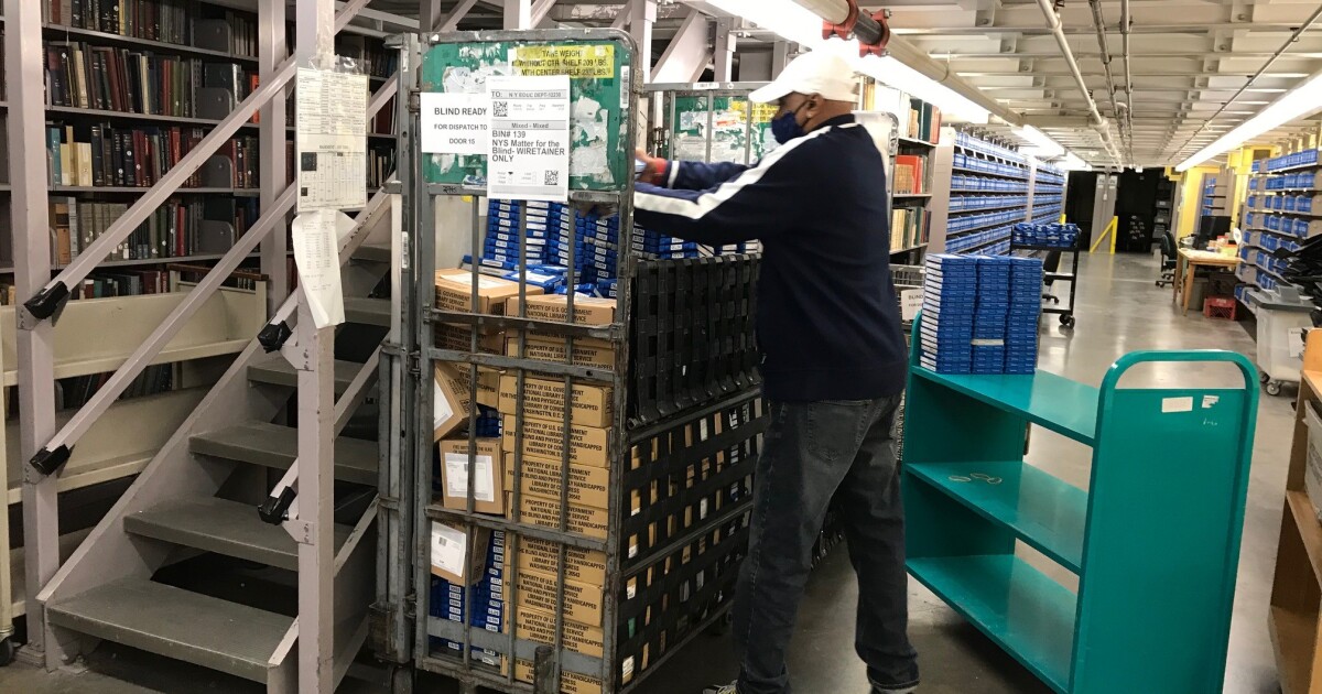 Checking out New York's Talking Book and Braille Library