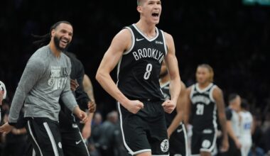 Nets guard Egor Demin sets NBA rookie record with a 3-pointer in 34th straight game