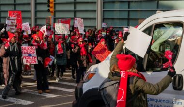 Thousands of nurses go on strike at several major New York City hospitals