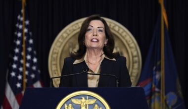 New York Governor Kathy Hochul delivers the 2026 State of the State address