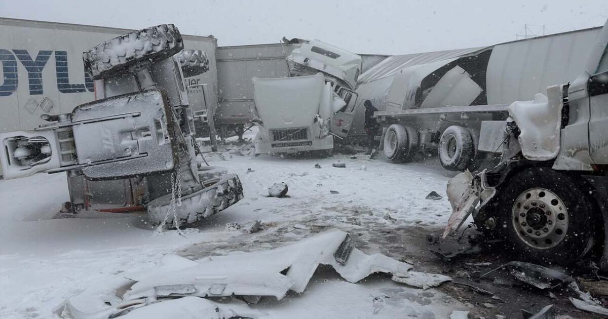 Approximately 60 vehicles involved in crashes on I-90 in Chautauqua County