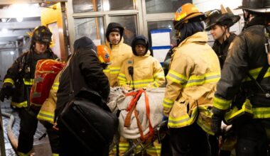 Deadly gas explosion rips through upper floors of Bronx high-rise