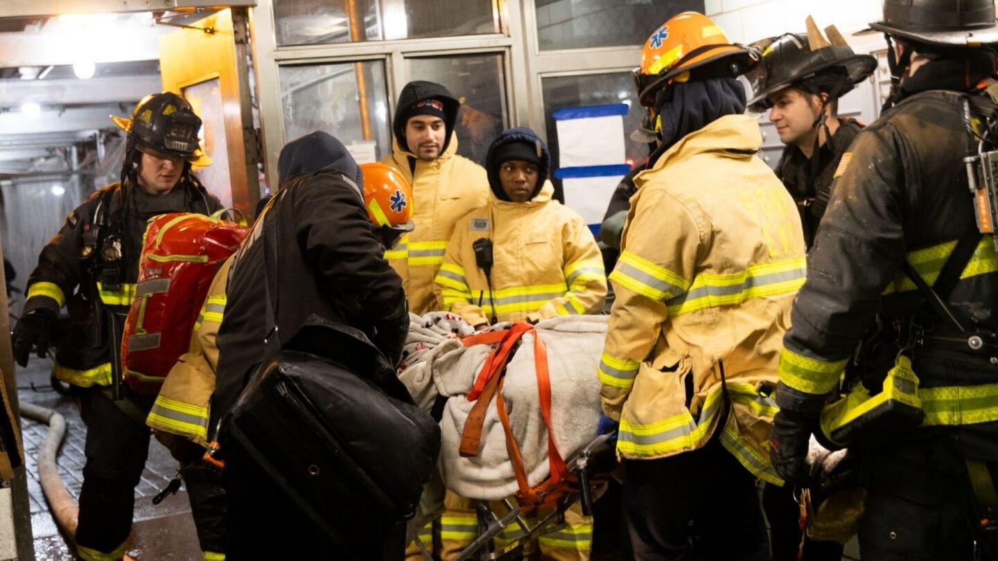 Deadly gas explosion rips through upper floors of Bronx high-rise