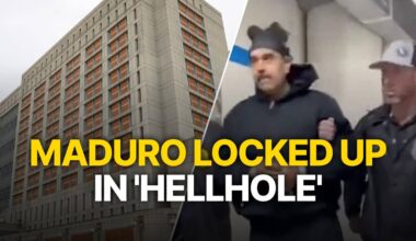 US Imprisons Nicolas Maduro In