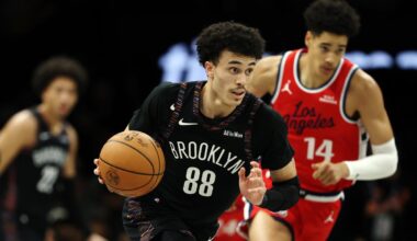 Inside Nolan Traore's adjustment to NBA point guard with Nets