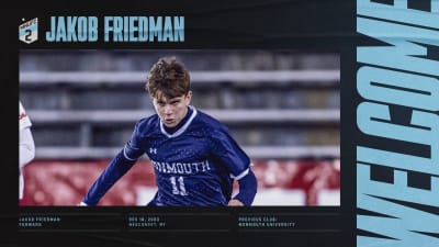 MNUFC2 Signs Midfielder Jakob Friedman